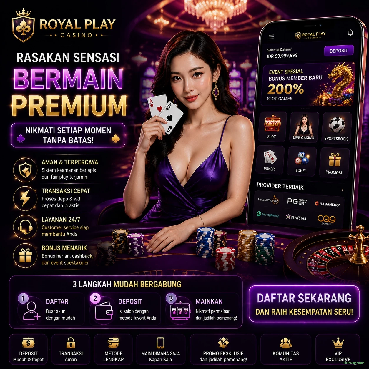 Ulasan Fitur Terbaik yang Ditawarkan danagame