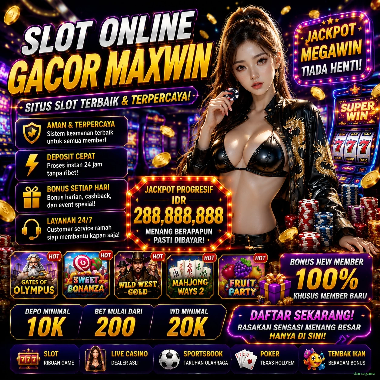 Mengungkap Ragam Permainan di danagame