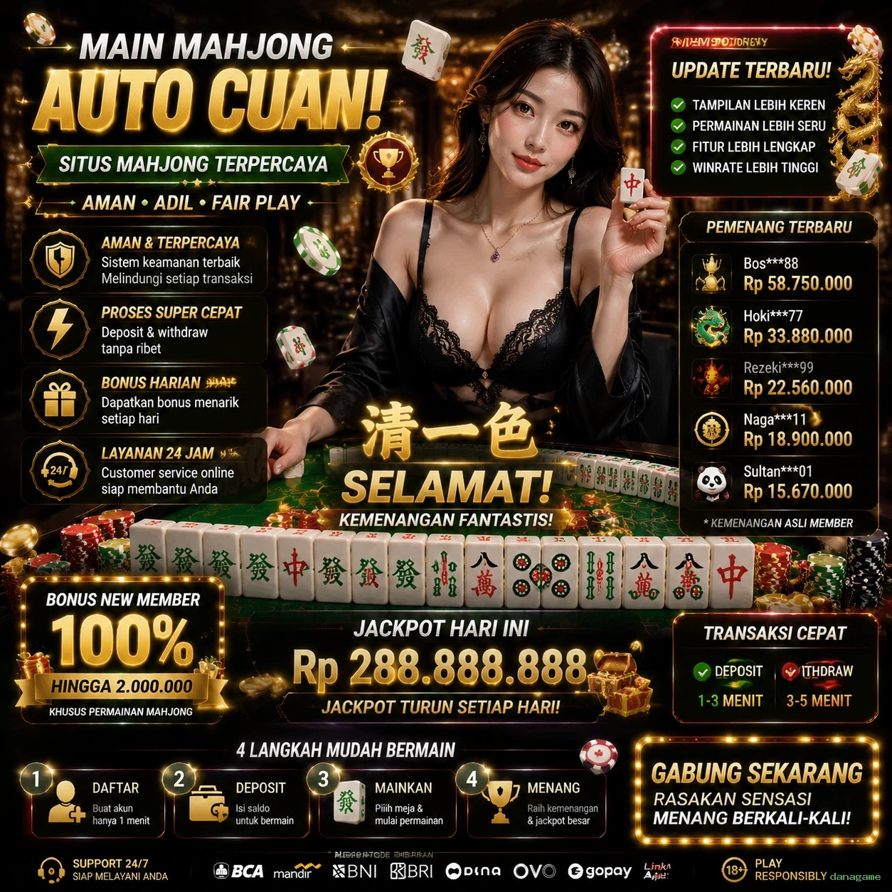 danagame Platform Game Terpercaya untuk Pemain Indonesia